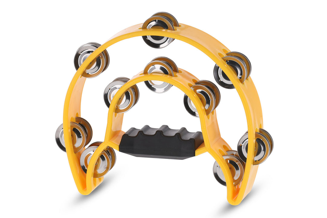 GEWA Jingle wreath Half moon 20 jingles - Yellow