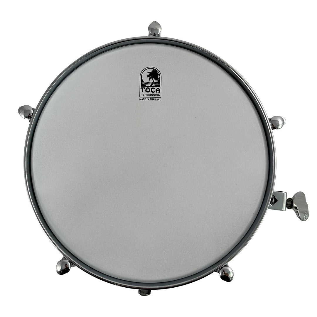 Toca Drumset Add-Ons Timbales - 12" x 4" Stainless Steel (T-412-SS)