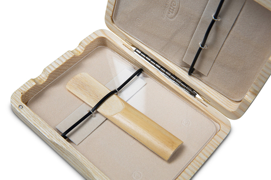 GEWA Reed case Baritone Saxophone 6 Reeds - natural varnish