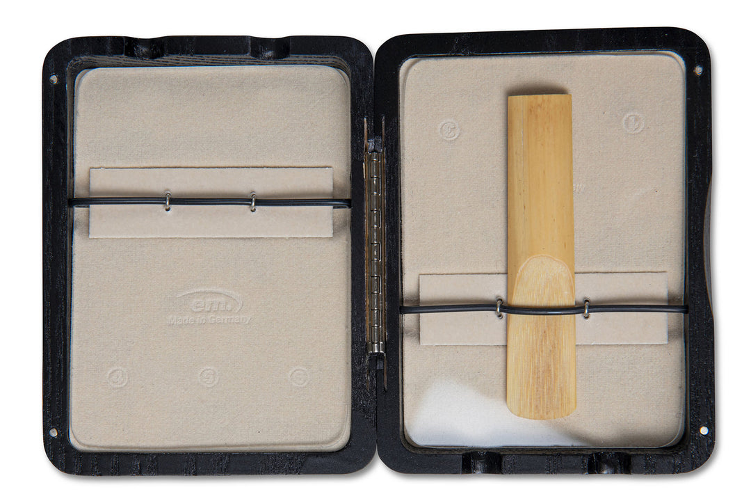 GEWA Reed case Baritone Saxophone 6 Reeds - Black lacquered finish