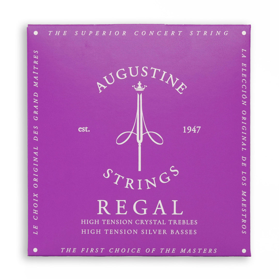 Augustine Strings for classic guitar Regal Crystal Nylon high - Set Regal Blue (high/high)