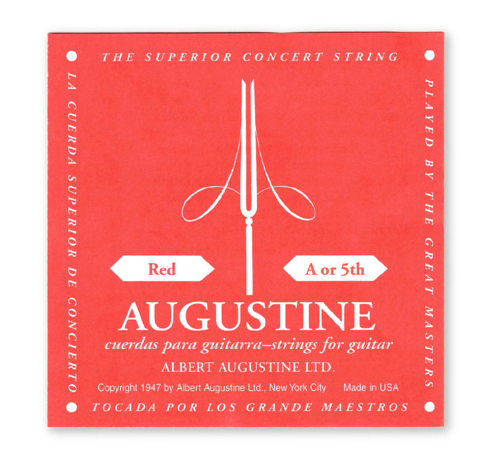 Augustine Classic Red Label A5-streng, medium tension, .035"