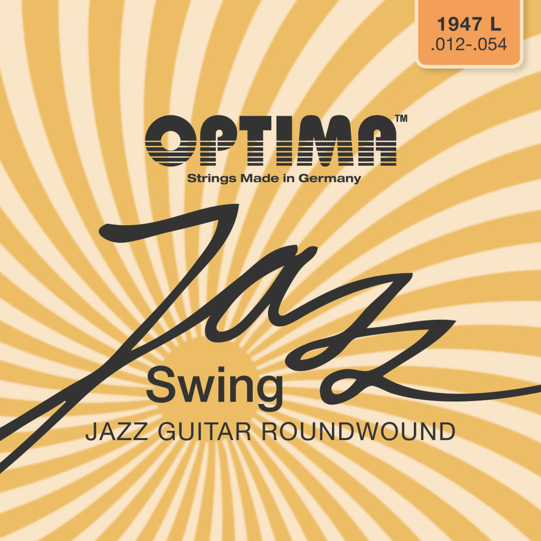Optima Strings for E-guitar Jazz Swing Chrome Round Wound - Set (1947L)