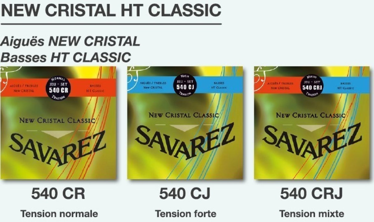 Savarez Strings for classic guitar New Cristal Classic - Set (540CRJ)