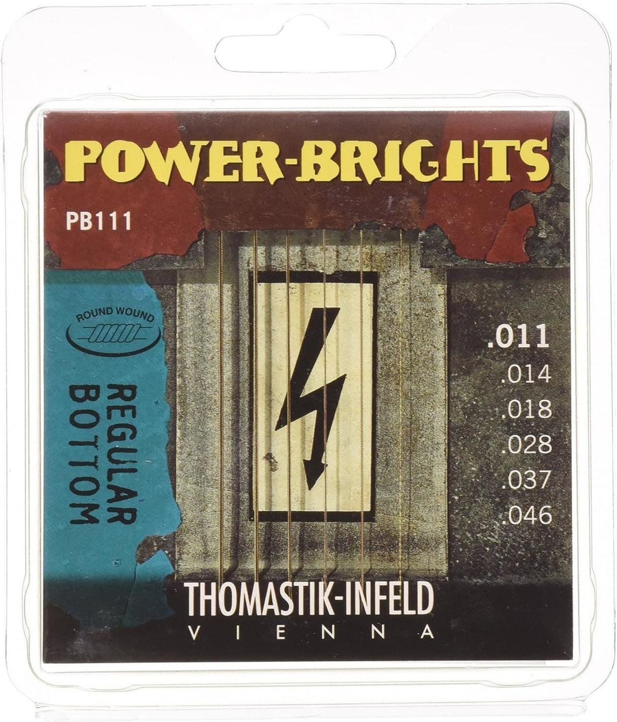 Thomastik-Infeld Strings for E-guitar Power Brights Series - Set 011 (PB111)