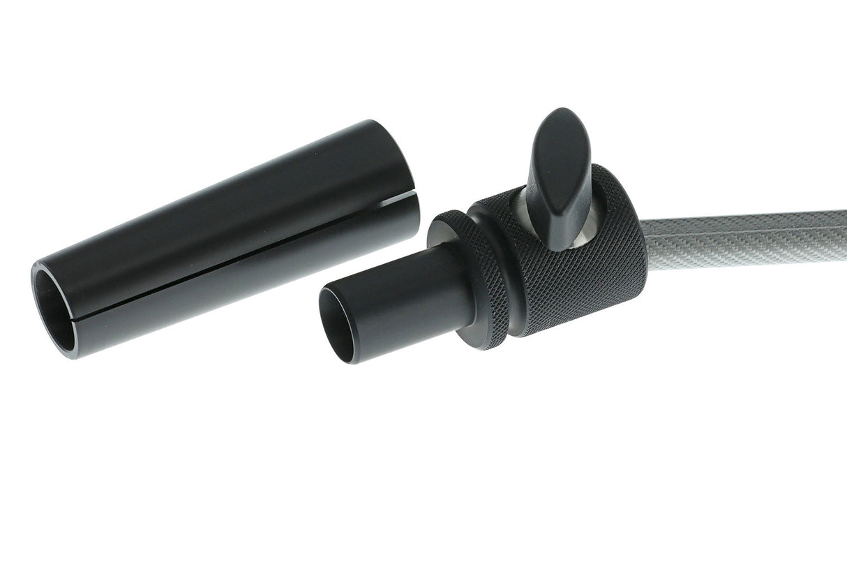 Stahlhammer Cello end pin Carbon Fiber Silver - Medium 27cm to 47cm