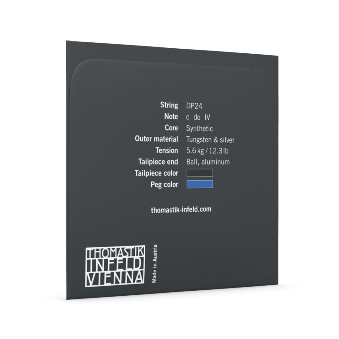 Thomastik-Infeld Strings For Viola DOMINANT PRO - C Synthetic core, Tungsten/Silver (DP24)