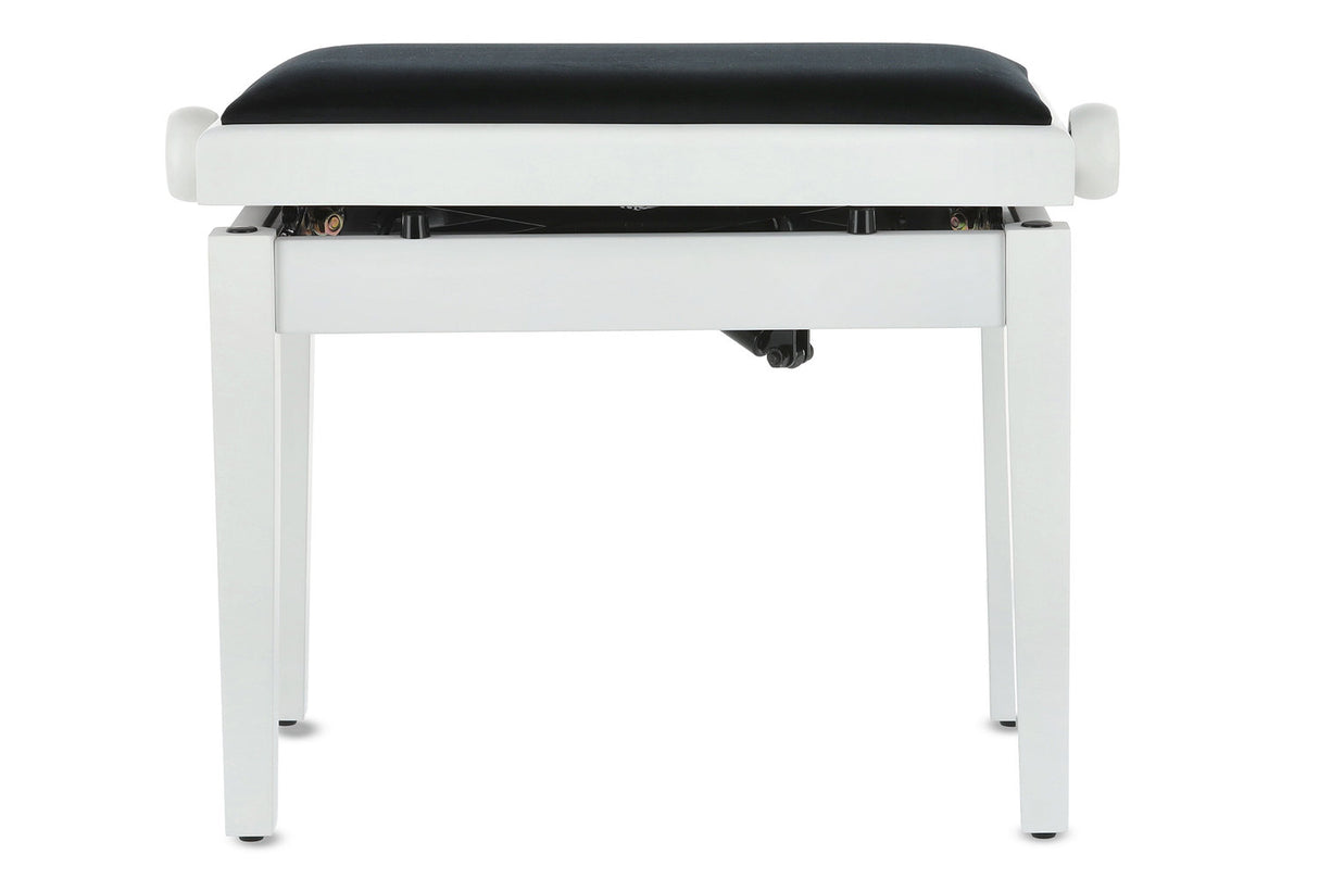 GEWA Piano bench Deluxe Autolift - White matt