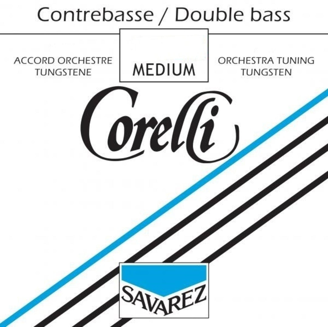 Corelli Double bass strings Orchestral tuning wolfram - Medium (371M)