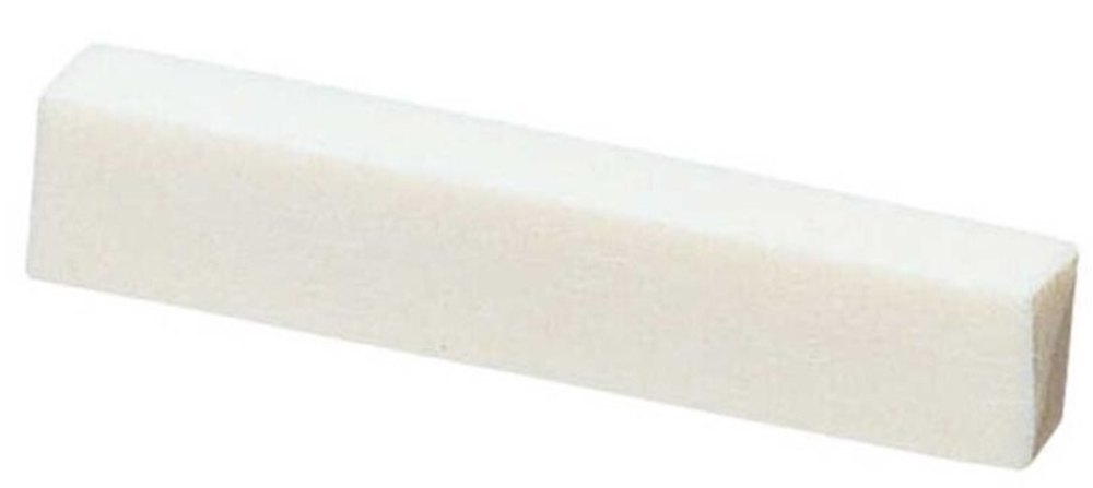 Fire & Stone nut i knogle til western guitar, 46,3 x 9,2 x 6,3 mm