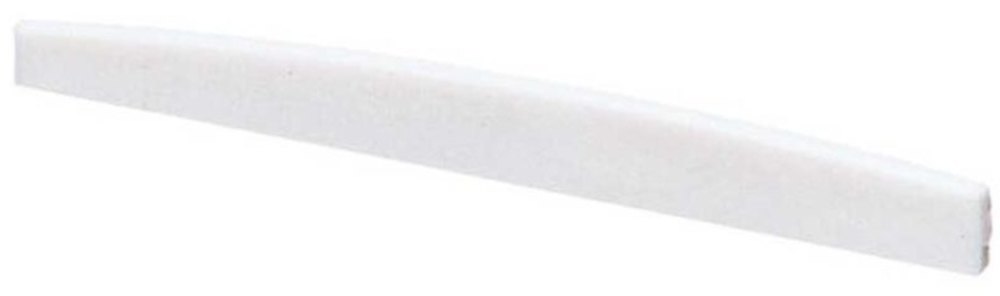 Fire & Stone plastsaddle, western guitar, buet, 76,9 x 8,4 x 2,9 mm