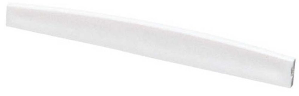 Fire & Stone plastsaddle, western guitar, buet, 77,0 x 9,4 x 3,0 mm