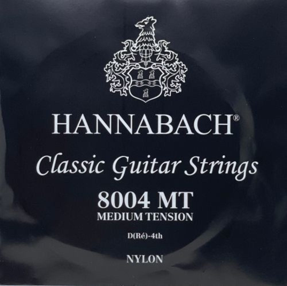 Hannabach 800 D4 basstreng til klassisk guitar, medium tension