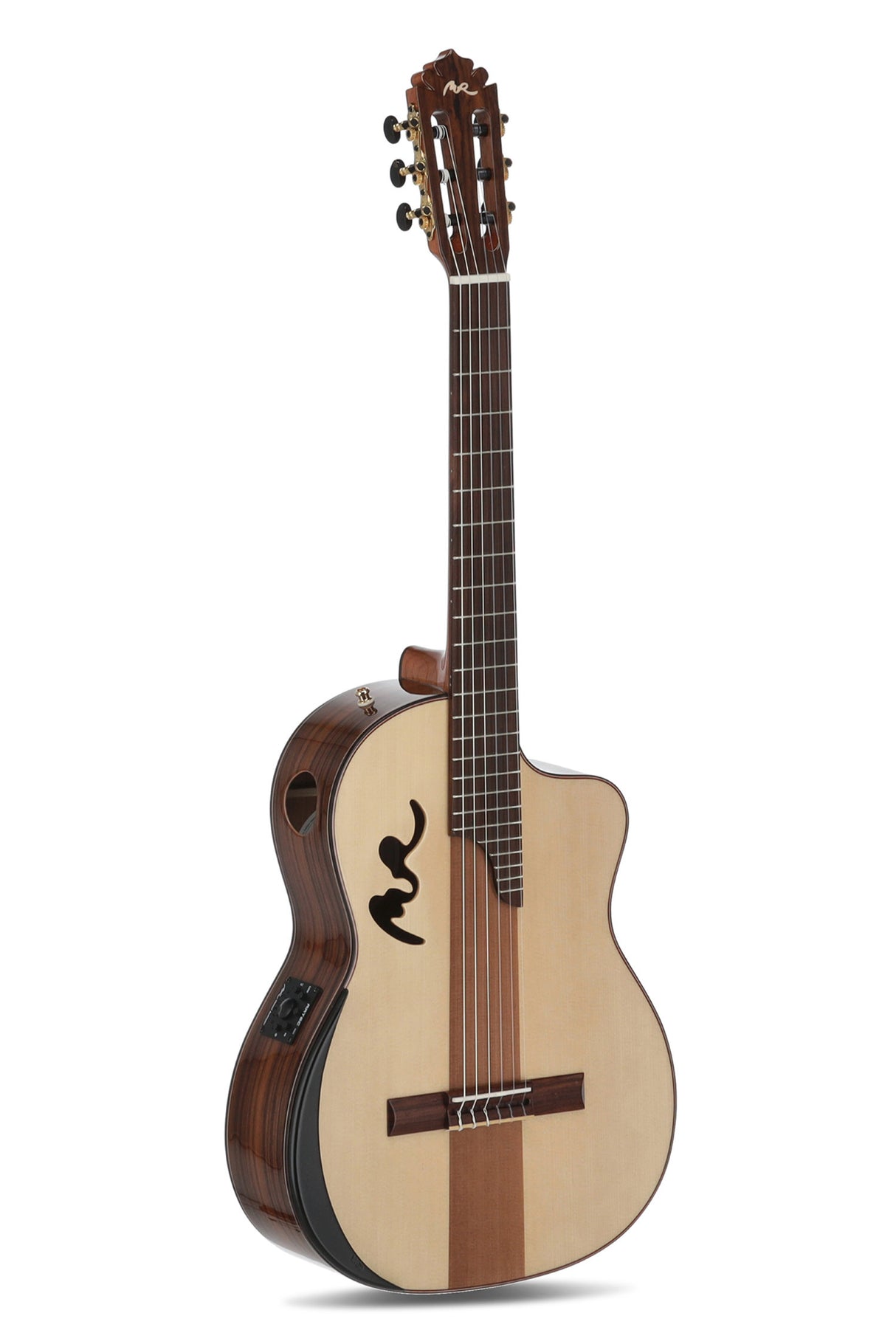 Manuel Rodriguez Electro-acoustic Café Cortado Cutaway - Santos Rosewood (gloss)