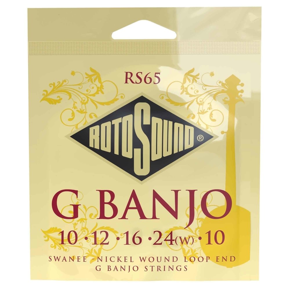 Rotosound RS65 Swanee strengesæt til 5-strenget G-banjo