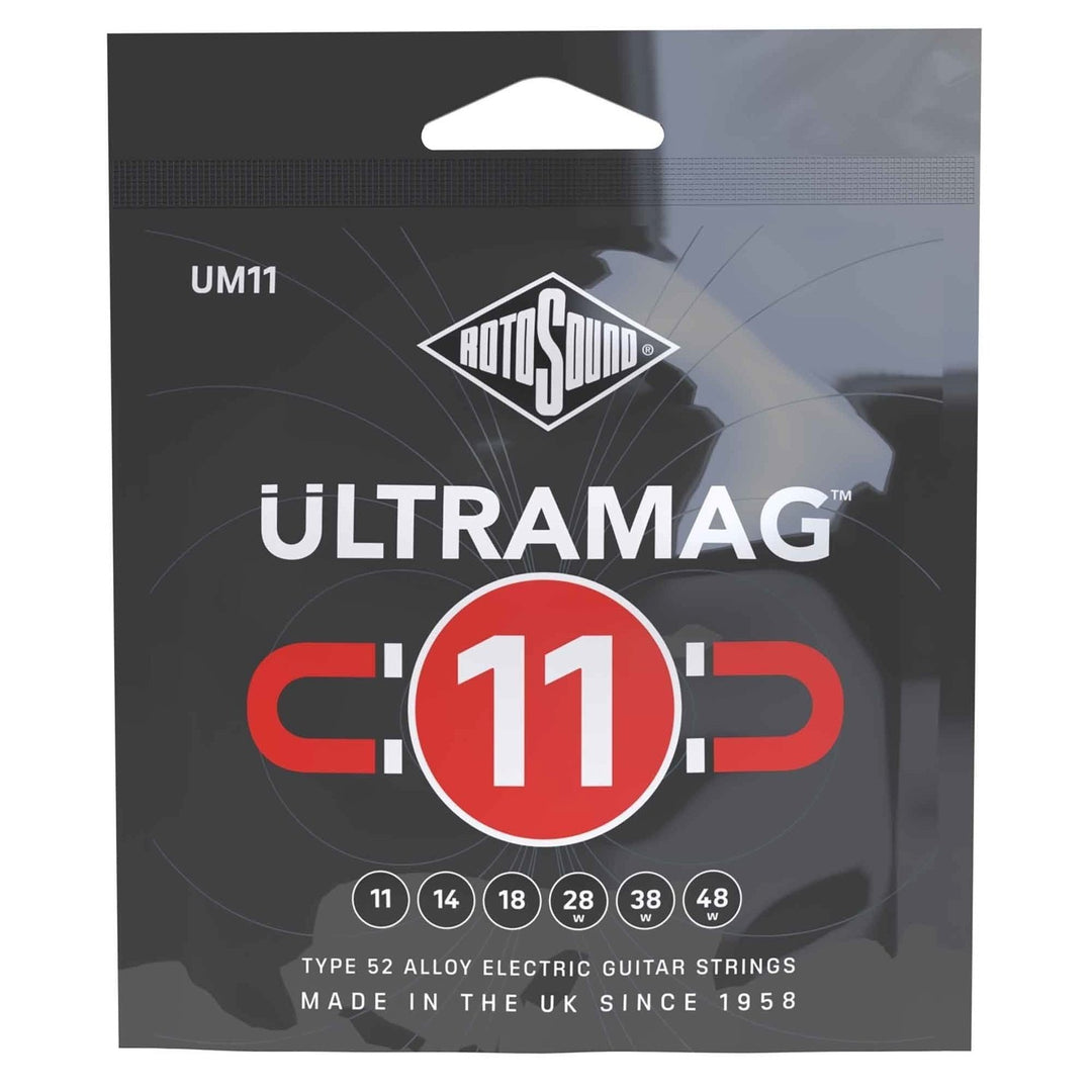Rotosound Strings for E-guitar Ultramag - Set Medium 11-48 (UM11)