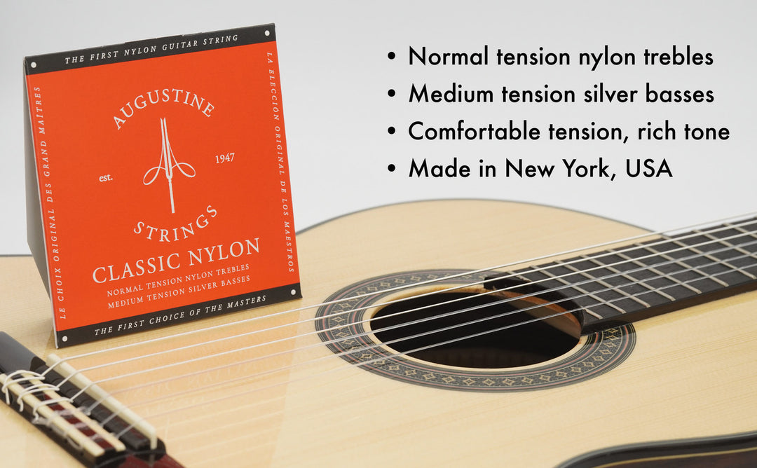 Augustine Strings for classic guitar Classic Label - Set Classic Red (normal/medium)