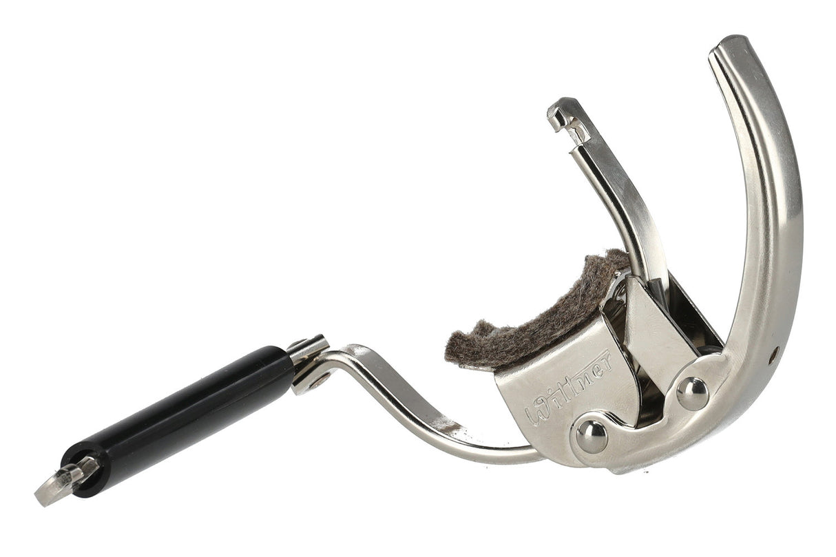 Wittner Capo Metal Capo Vintage - Classical nickel-plated (998)