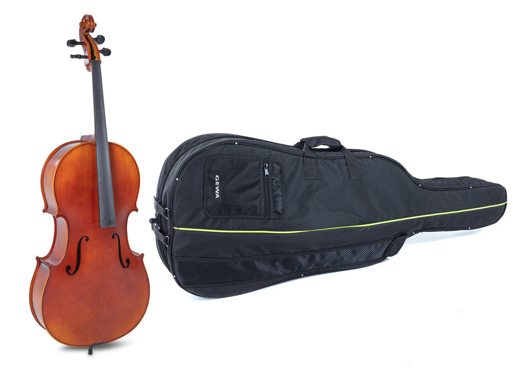 GEWA Ideale cello 1/2, ikke sat op, med taske