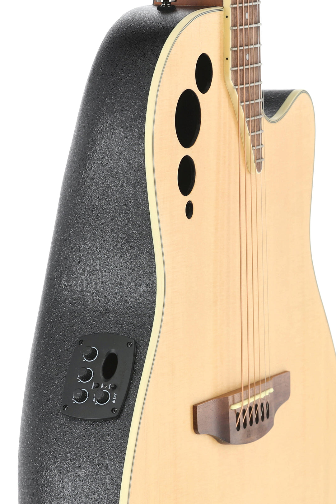 Applause E-Acoustic Guitar AE44II Mid Cutaway - Natural Satin (AE44-4S)