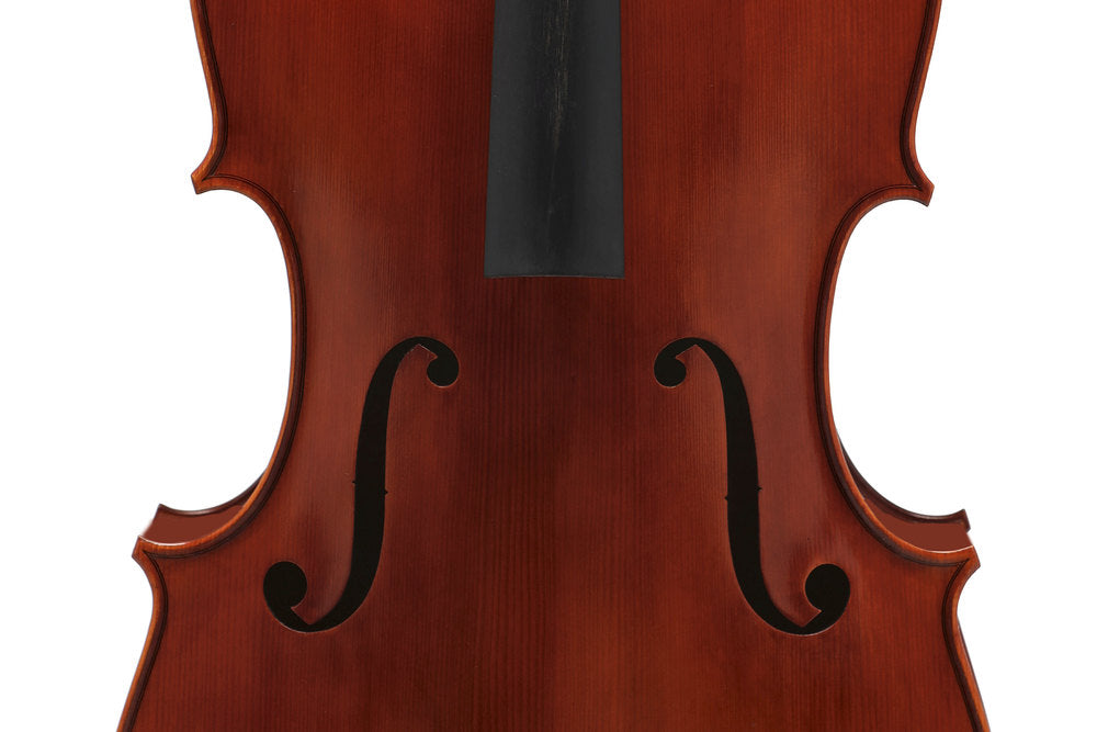 GEWA Europa Maestro cello 4/4, kastanjebrun spritlak