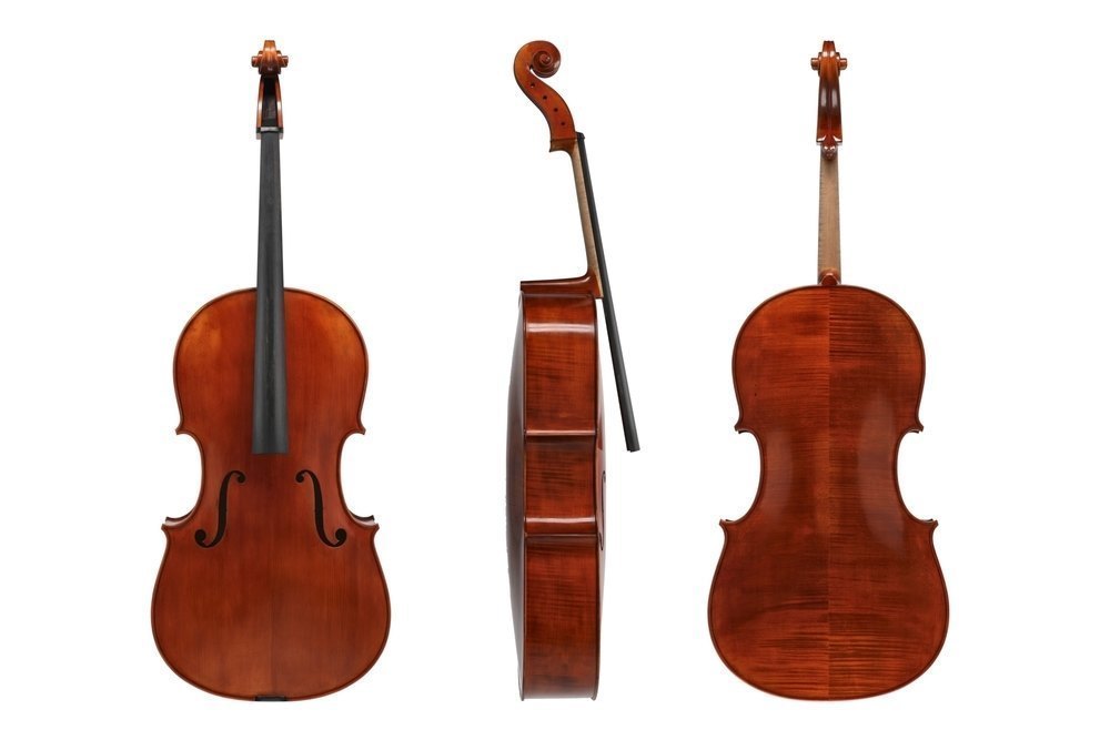 GEWA Europa Maestro cello 7/8, maroon spritlak