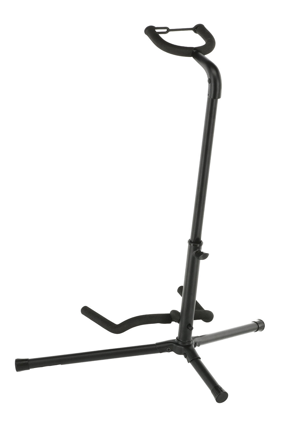 GEWA Classic guitarstativ, højdejusterbart, sort