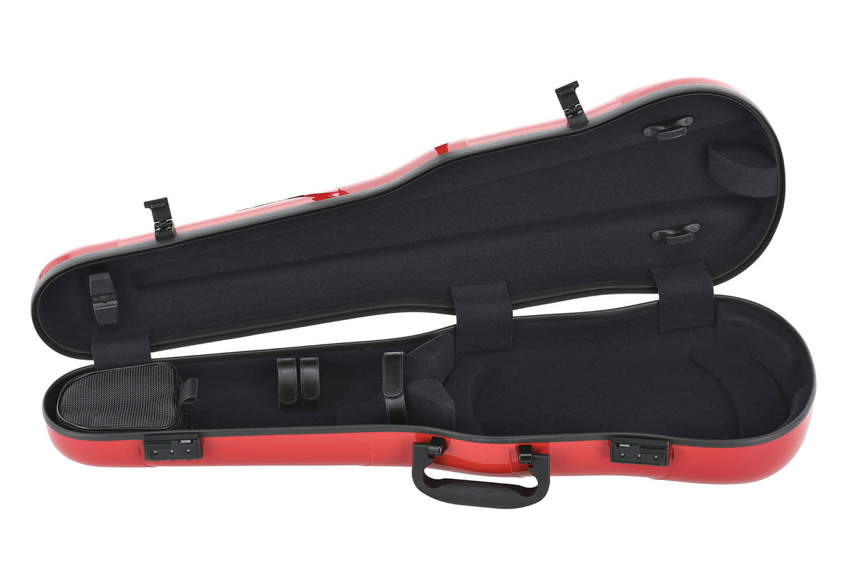 GEWA Form shaped violin cases Air 1.7 - Red highgloss