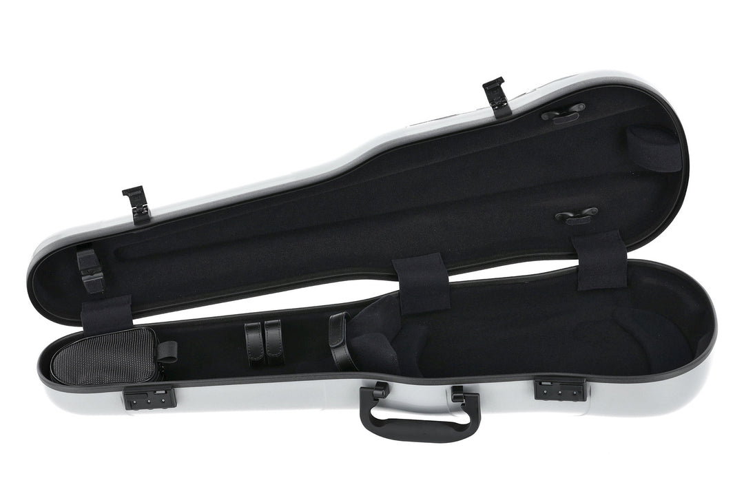 GEWA Form shaped violin cases Air 1.7 - Silver metallic high gloss
