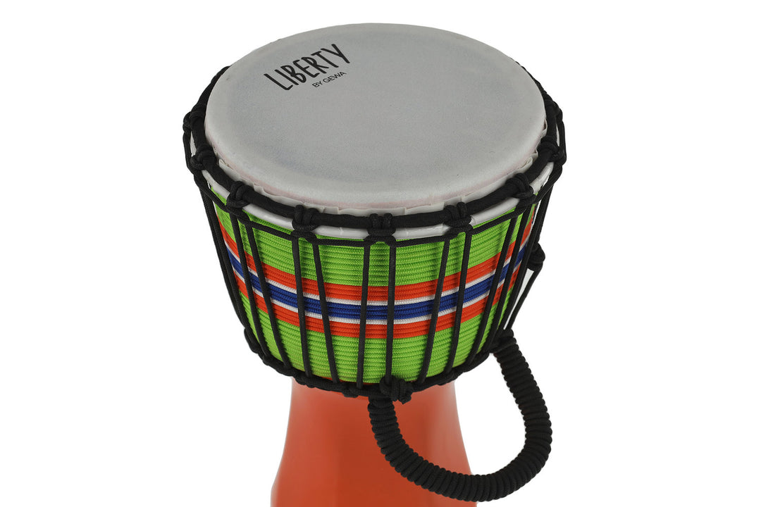 GEWA Djembé Liberty Series Rope Tuned - 7" Orange