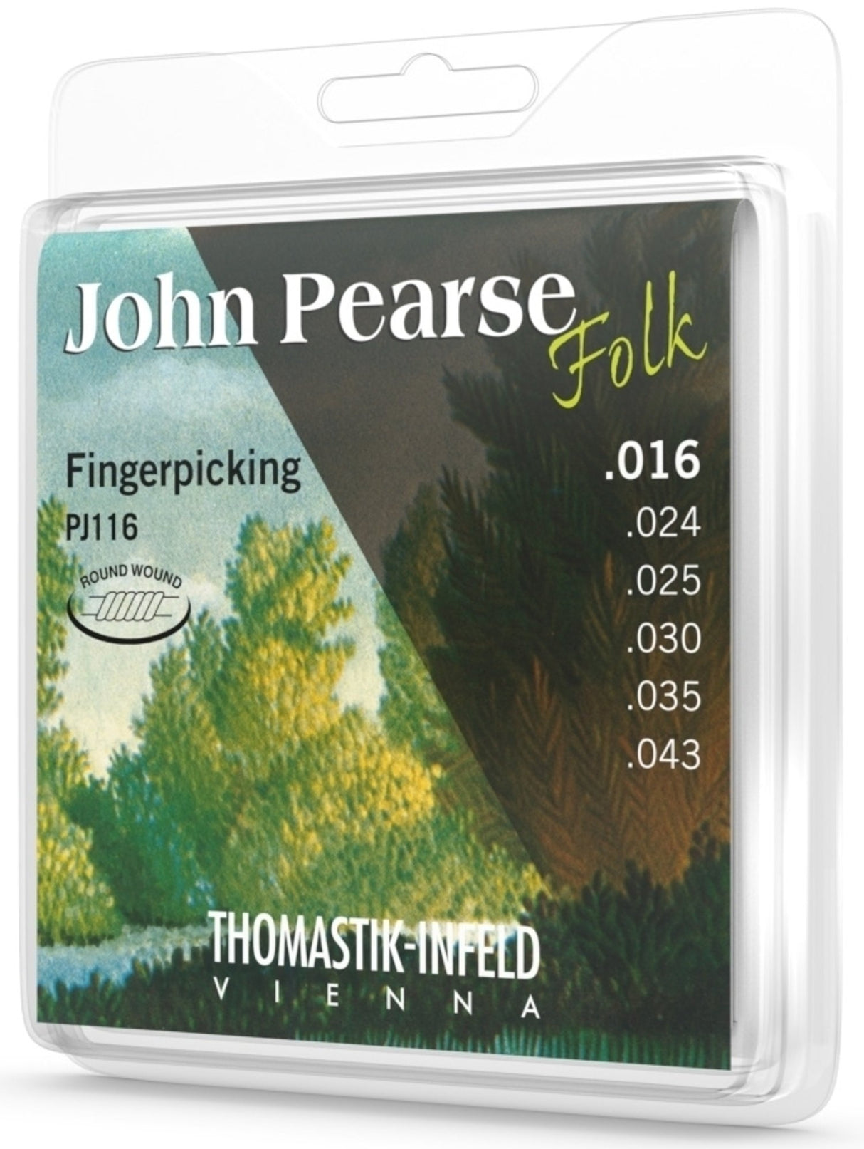Thomastik-Infeld Strings for classic guitar John Pearse Folk Series Light - Set (PJ116)