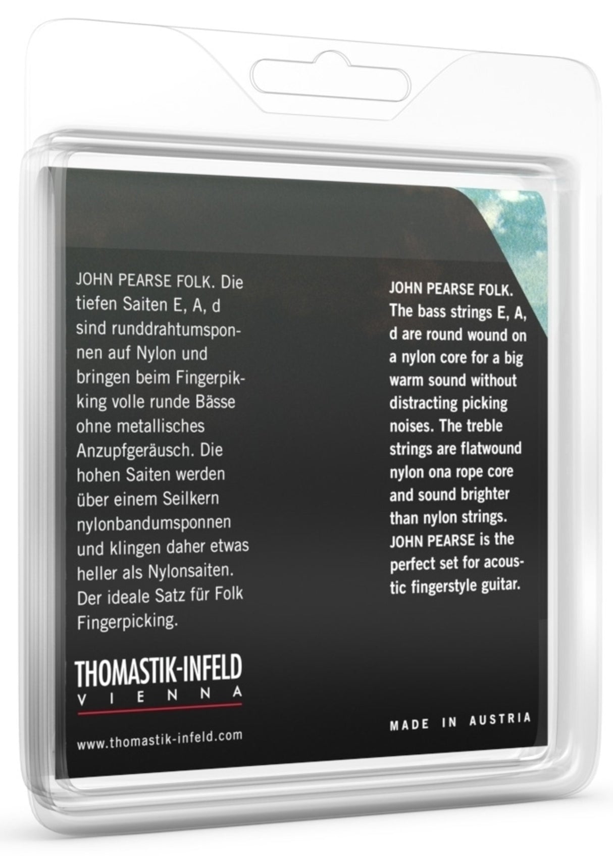 Thomastik-Infeld Strings for classic guitar John Pearse Folk Series Light - Set (PJ116)