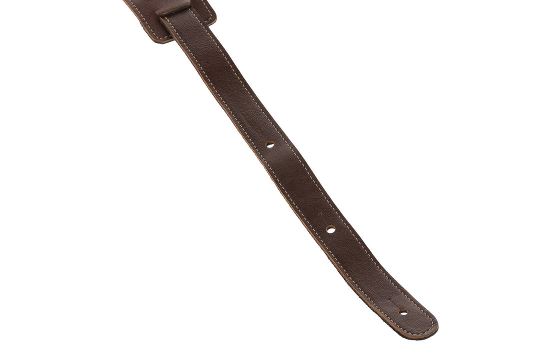 GEWA Guitar Straps Regular 65 Padded - chocolate