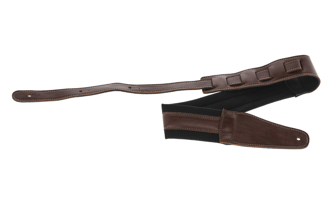 GEWA Guitar Straps Regular 65 Padded - chocolate