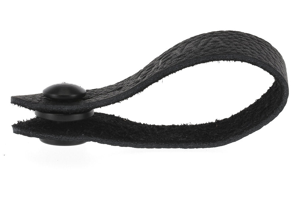GEWA Tie Strap løkke til guitarrem, læder, sort