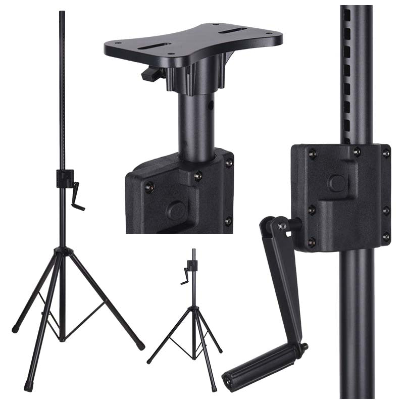 Wind-Up Højtalerstativ 130-210cm (70 kg)