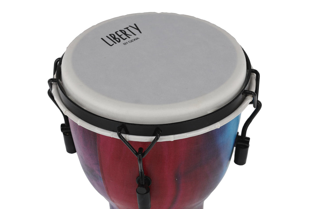 GEWA Djembé Liberty Series Mechanically Tuned - 8" Batik