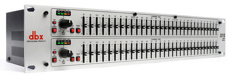 dbx 231S 2x 31 Bånd Grafisk Equalizer