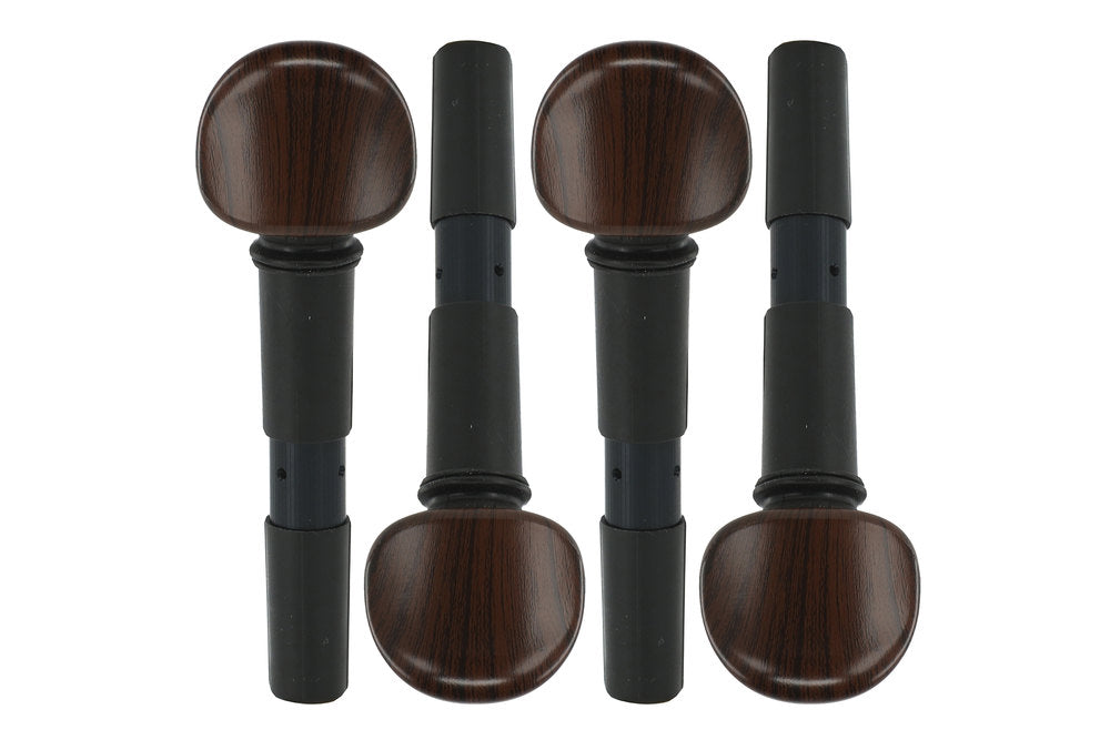 Wittner Finetune-Peg cello 4/4-3/4, Ø 15,5 mm, 4 stk., palisanderfarve