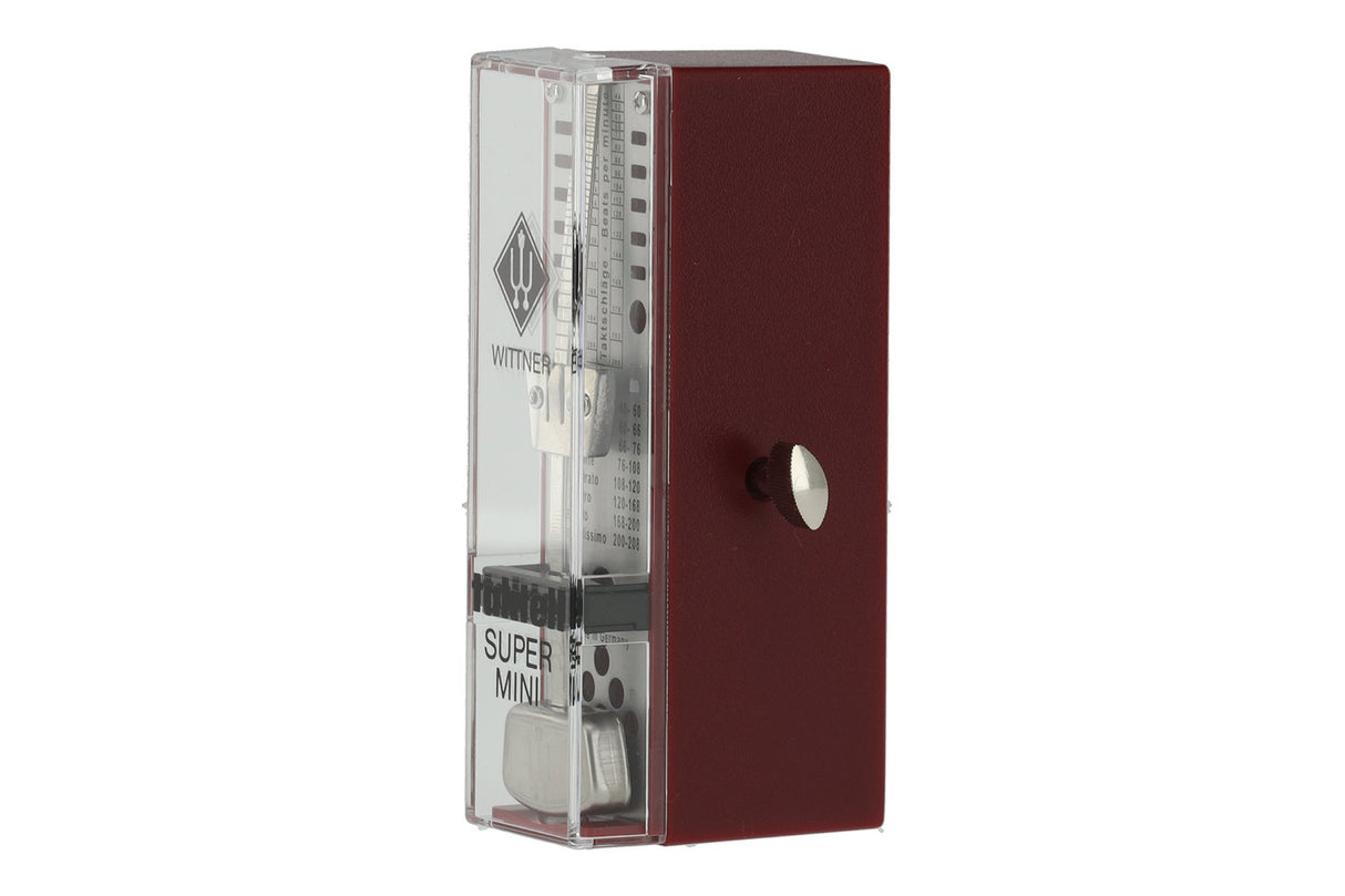 Wittner Metronome Metronome Super Mini - Ruby red 884051