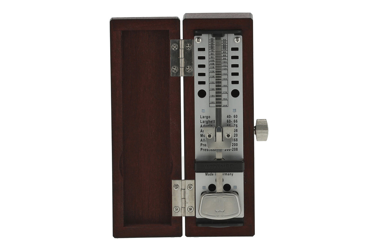 Wittner Metronome Metronome Super Mini - Mahogany colour 880210