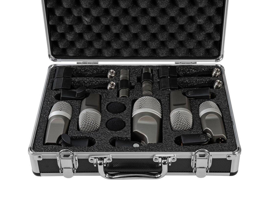 OMNITRONIC MIC 77-7LMH MK2 Drum Microphone Set