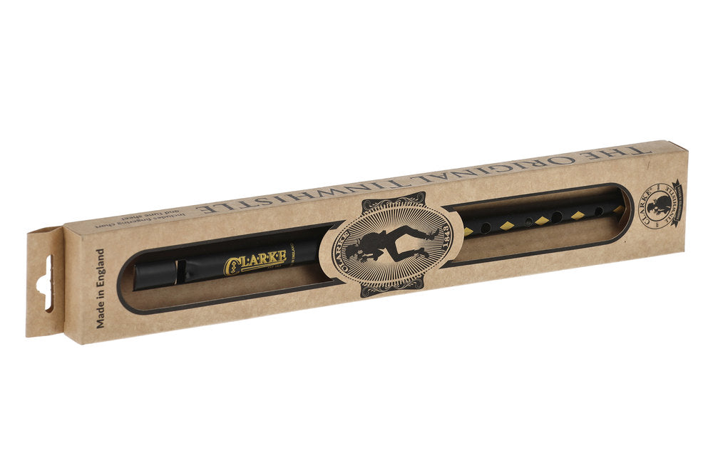 Clarke Original tin whistle i metal, stemt i D