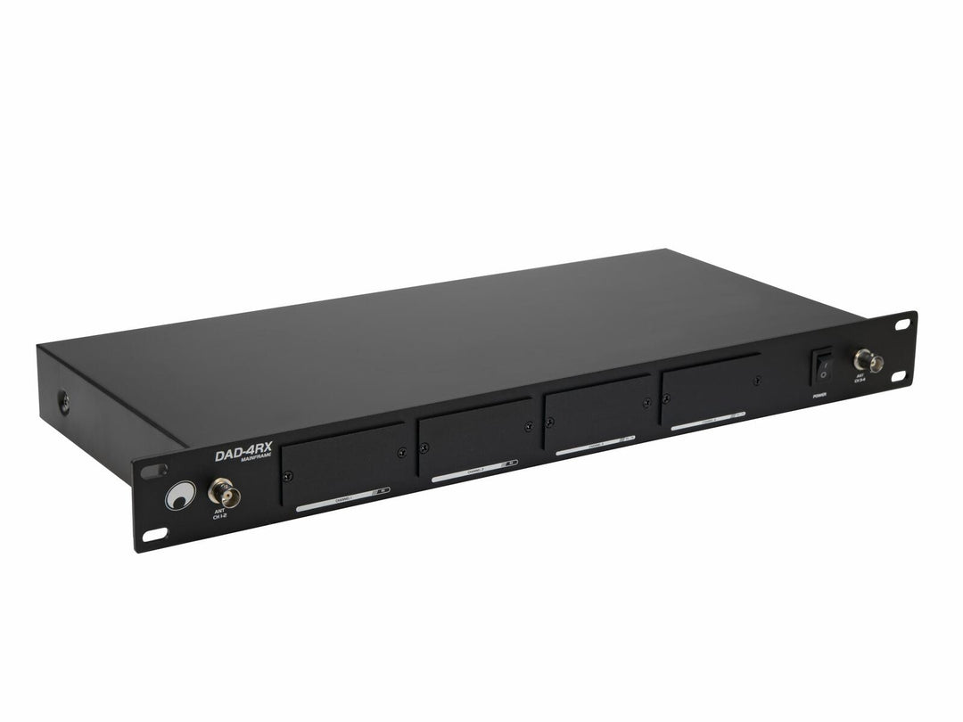 OMNITRONIC DAD-4RX 4-channel Receiver Housing for MOM/DAD Modules