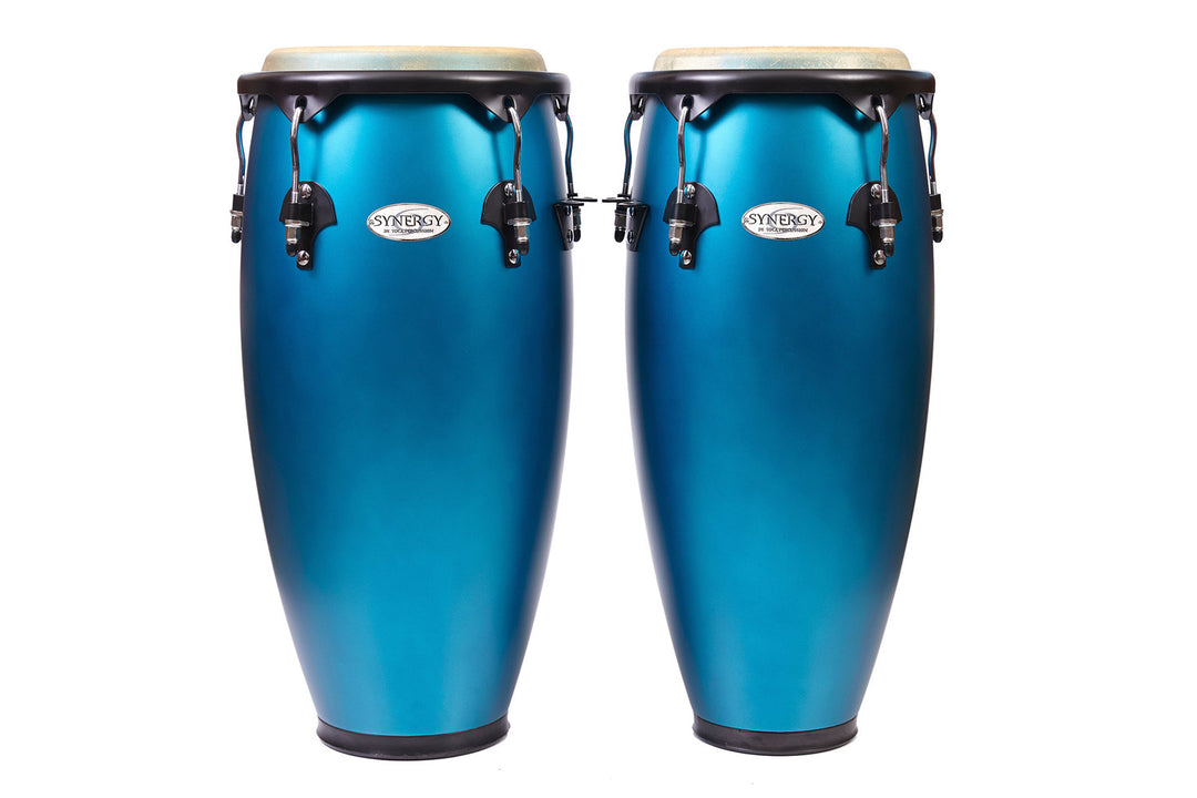 Toca Conga Synergy Wood Conga Set - matte ocean blue (2300OB)