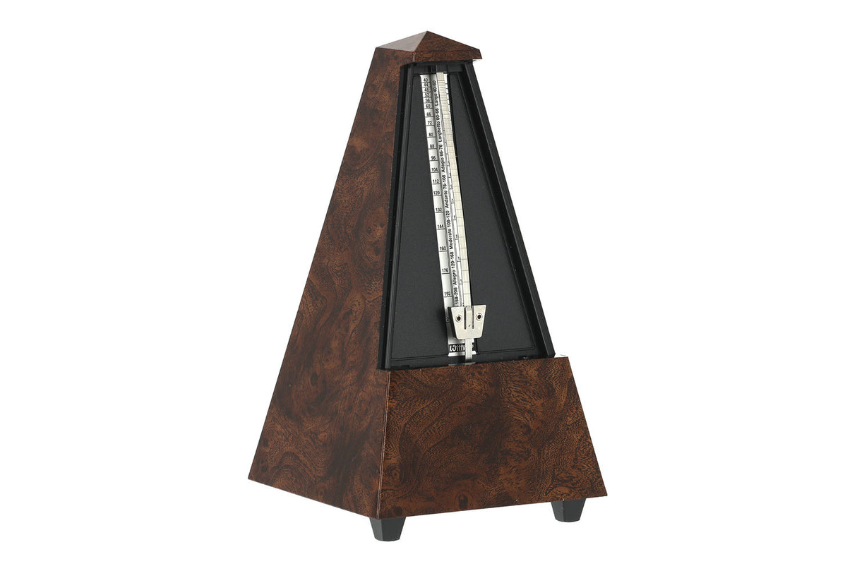 Wittner Metronome Pyramid shape - Root wood 855001
