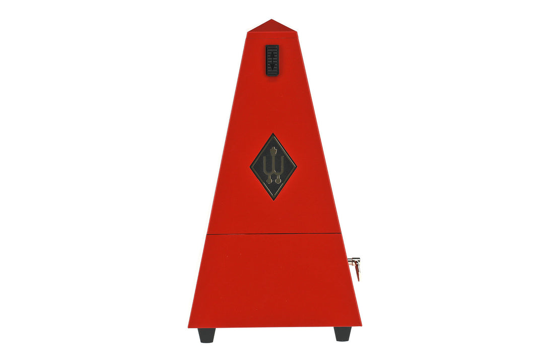 Wittner Metronome Pyramid shape - Dark red matt 845201