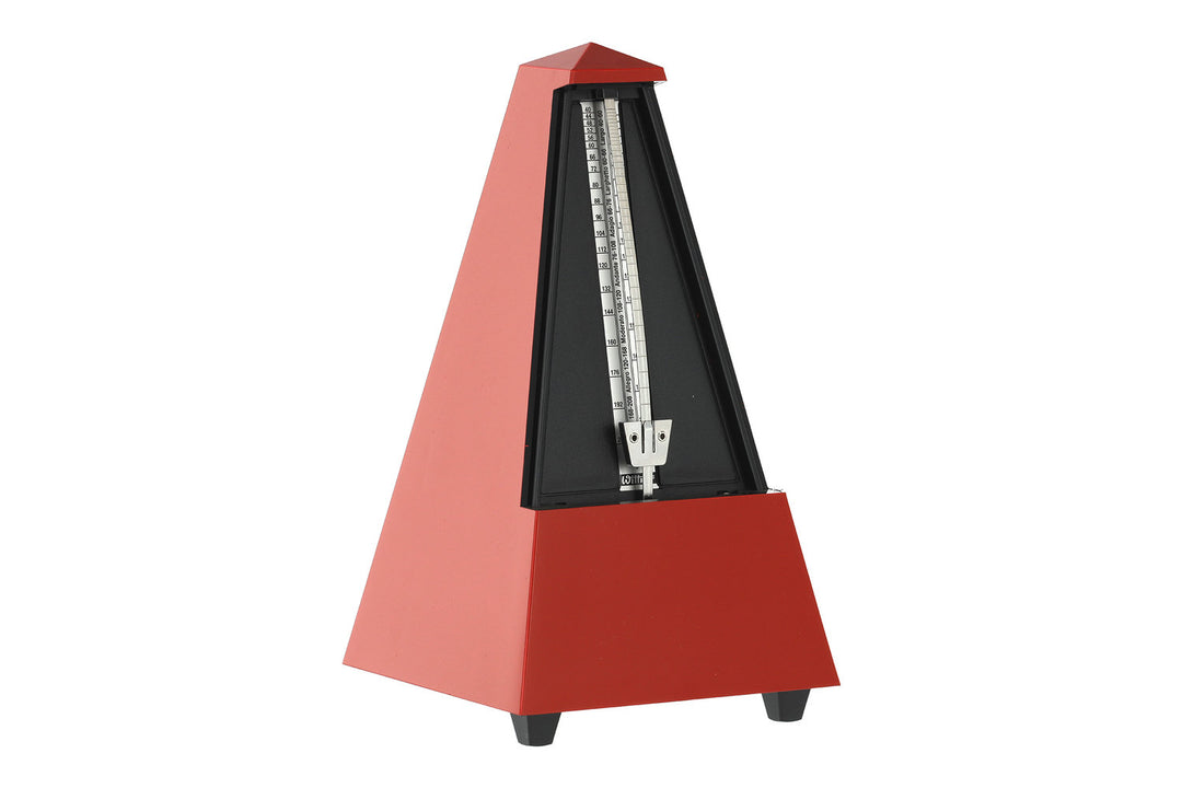 Wittner Metronome Pyramid shape - Dark red matt 855201