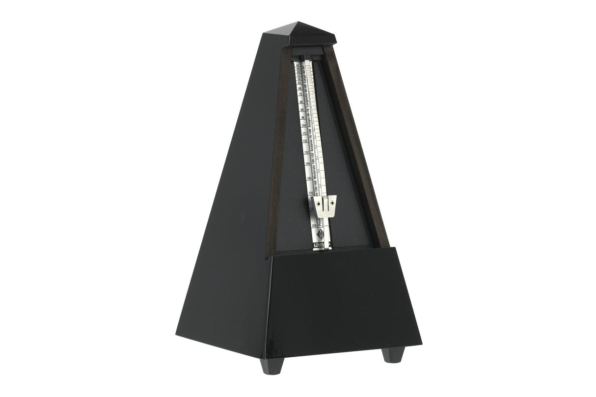 Wittner Metronome Pyramid shape - Black high gloss 806