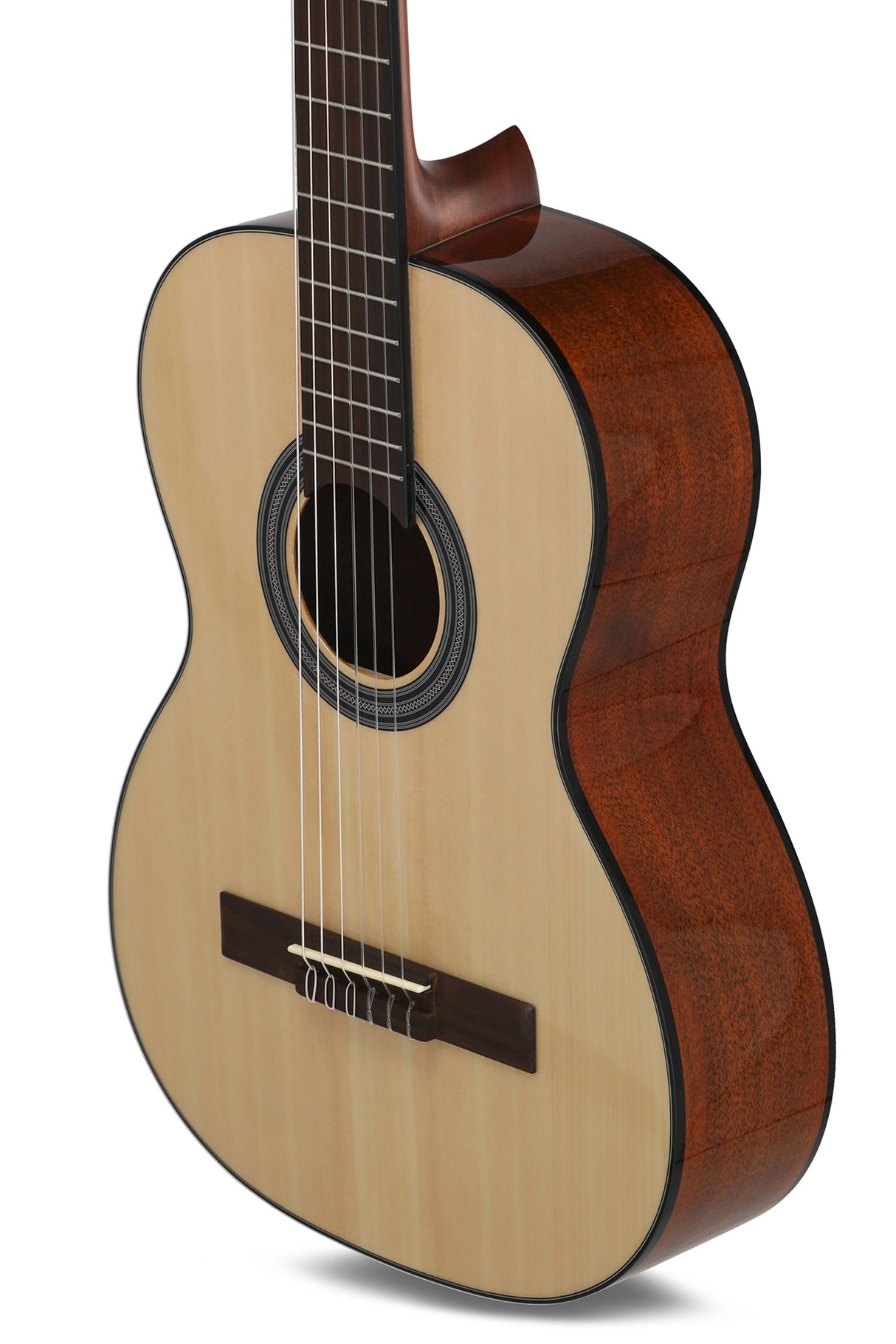 GEWA Classical guitar Student Natural - 7/8 size natural